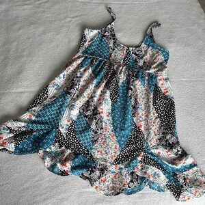 Patrons of Peace Floral Patchworkesque Dress